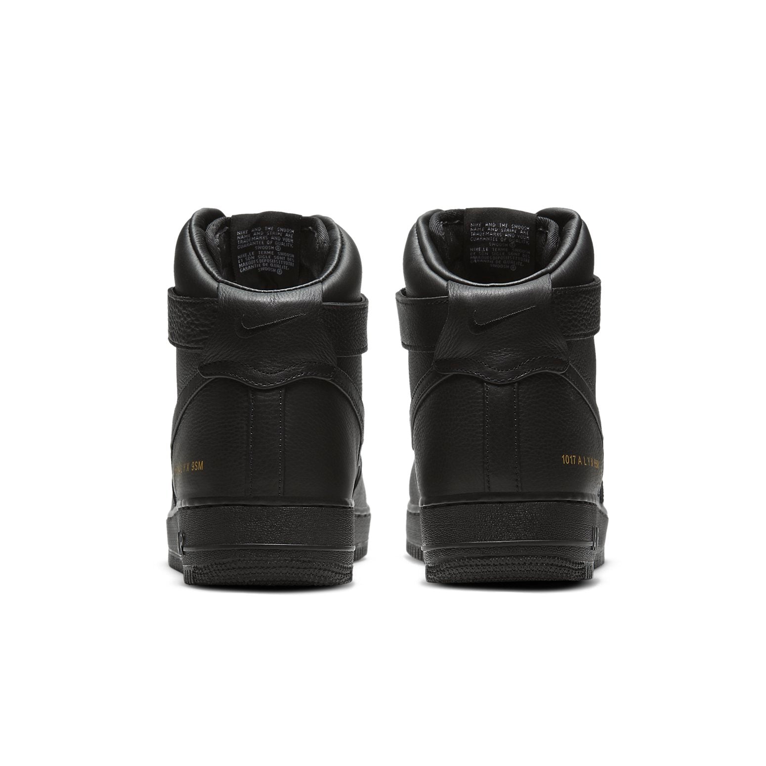 Nike x 1017 ALYX 9SM Air Force 1 High 'Triple Black' CQ4018-001