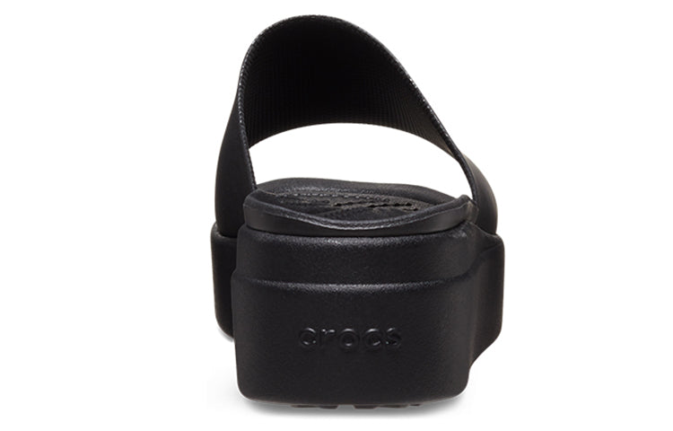(WMNS) Crocs Brooklyn Slide 'Black' 208728-001