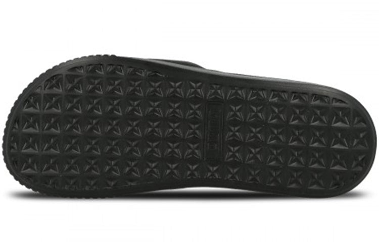 (WMNS) PUMA Platform Slide 'Black Whisper White' 366121-04