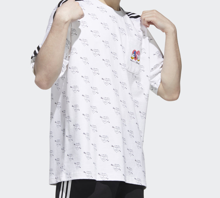 adidas neo Unisex Disney Round-neck White GJ5639