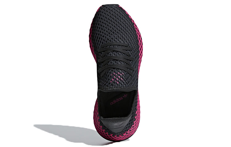 (WMNS) adidas Deerupt Runner 'Black Shock Pink' DB2687