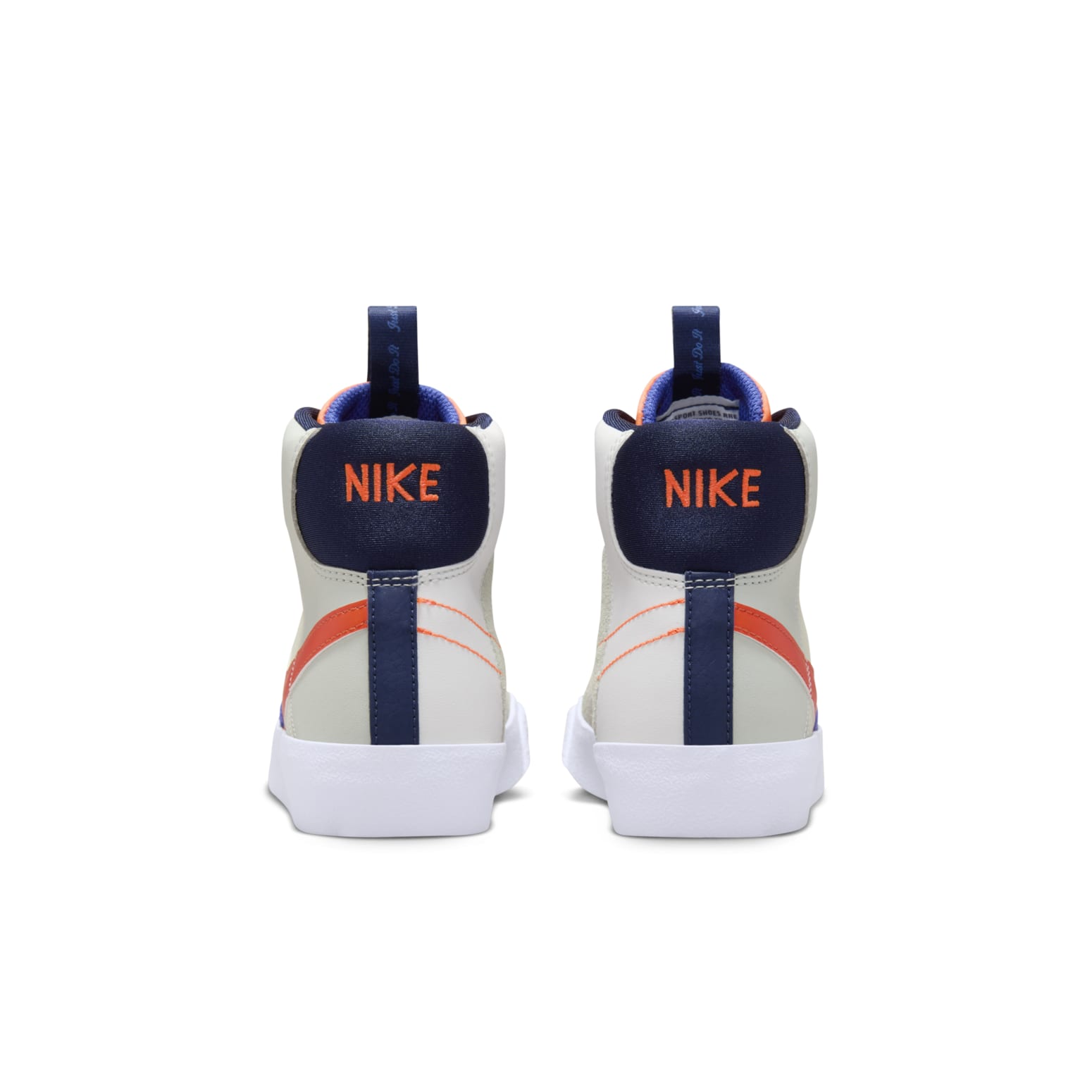 (GS) Nike Blazer Mid '77 SE 'Midnight Navy Team Orange' FQ7413-100