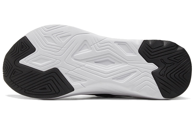 (WMNS) PUMA Softride Sophia Animal Low Top Running Shoes Black/White 195093-01