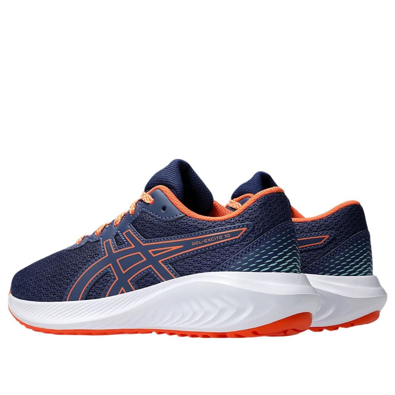 (GS) ASICS Gel-Excite 10 'Indigo Blue Nova Orange' 1014A298-407