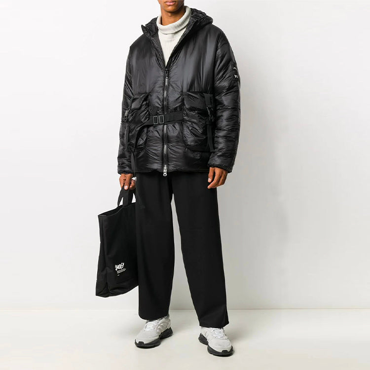 Men's Y-3 Logo Zipper Jacket Black GK4812