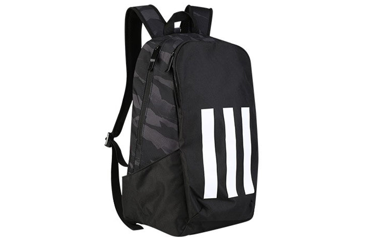 adidas 3-Stripes Parkhood Backpack 'Black White' DW4289