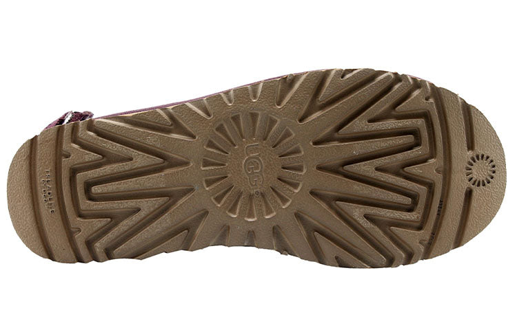 (WMNS) UGG Classic Mini Stargirl Bow Port 'Purple' 1098475-PORT