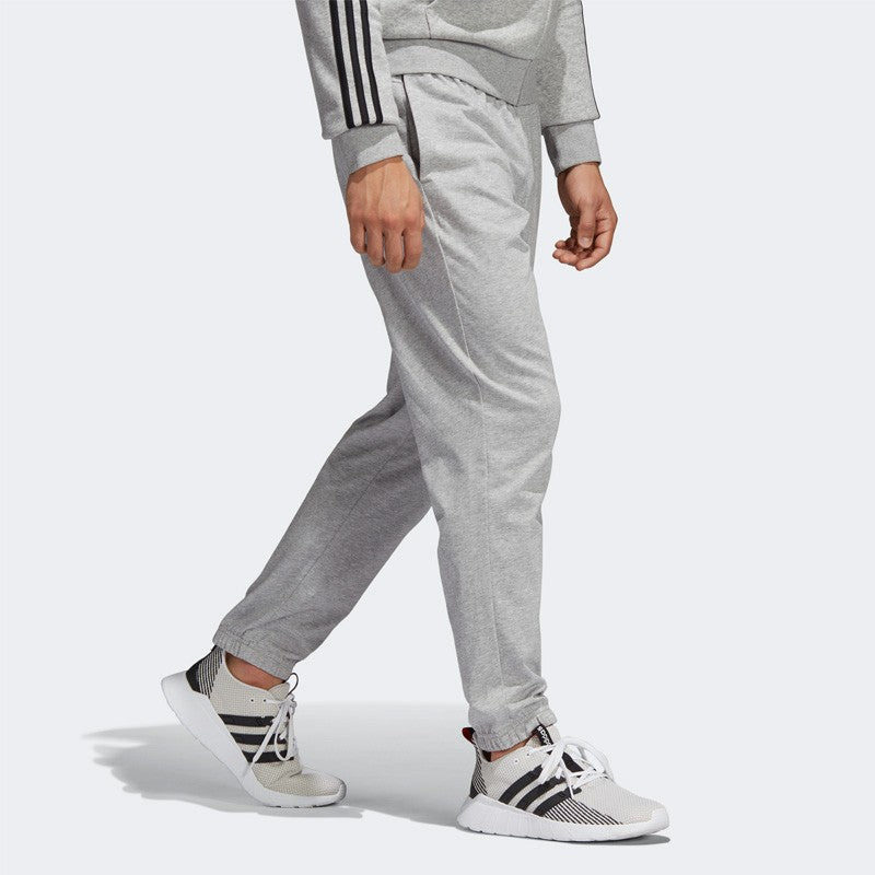 adidas E Lin Pnt Sj Knit Sports Stylish Long Pants Gray DU0399
