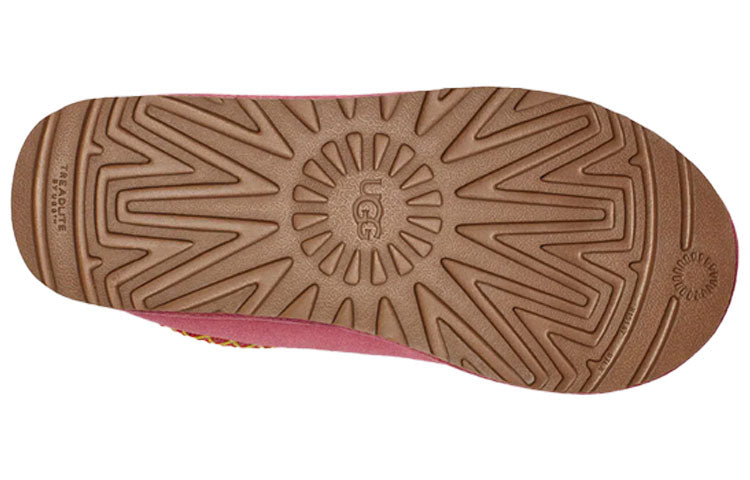 (WMNS) UGG Tasman Slipper Minimalistic Non-Slip Athleisure Casual Sports Shoe Rose Red 5955-WBRR