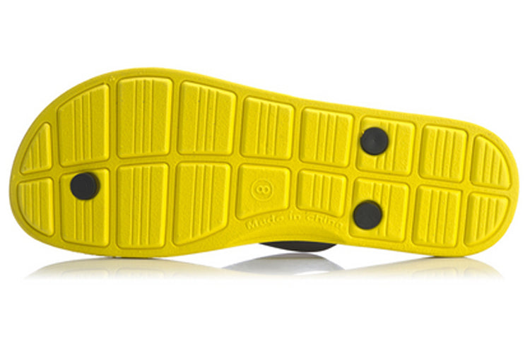 Li-Ning x Disney LN Floper Sandals Black/Yellow AGAP003-2