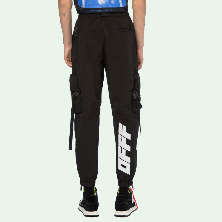 Off-White FW19 c/o Virgil Abloh Pants Men Black OMCF004F19F010201001
