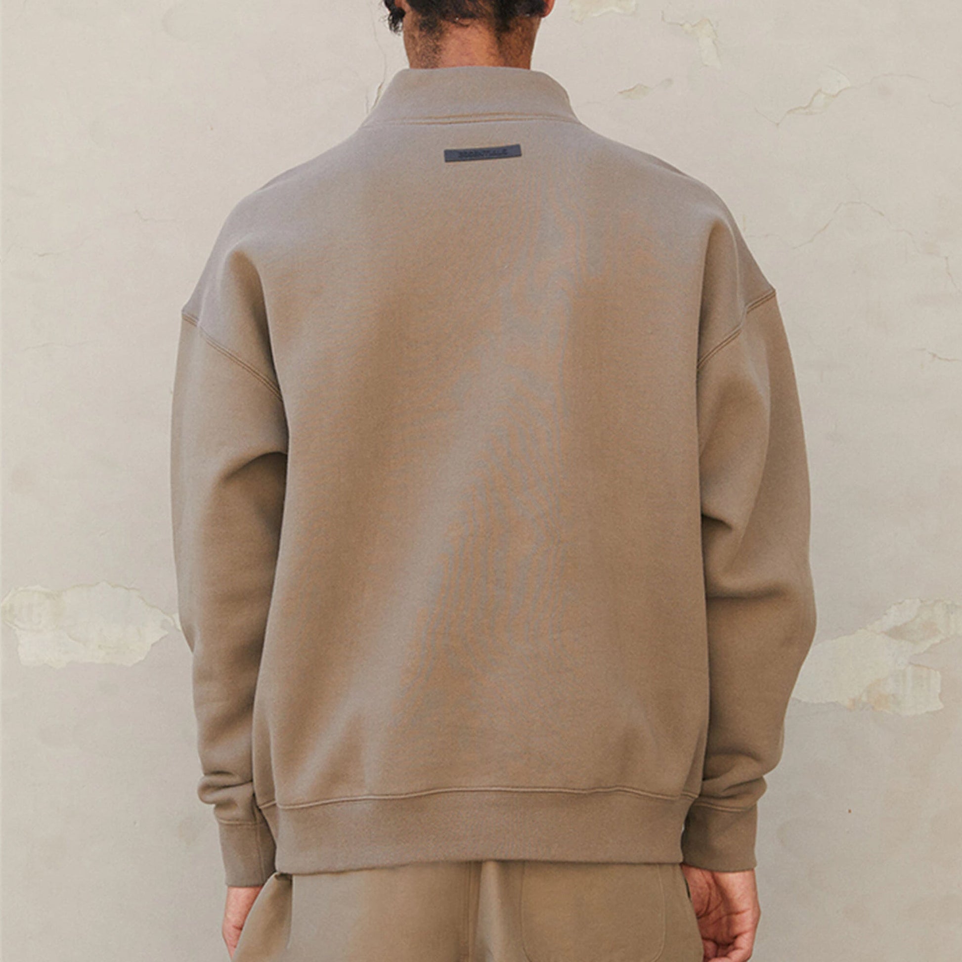 Fear of God Essentials FW21 Pullover Mock Neck Sweatshirt 'Harvest' FOG-FW21-011