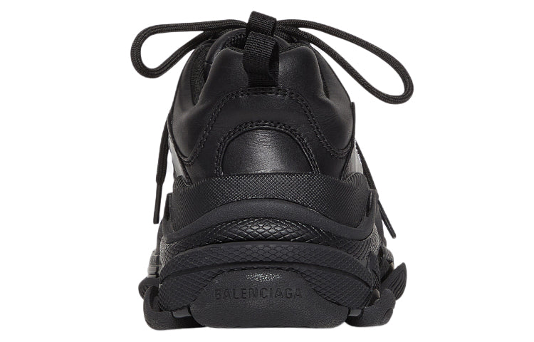 (WMNS) Balenciaga Triple S 'Black' 524039W2FA51000