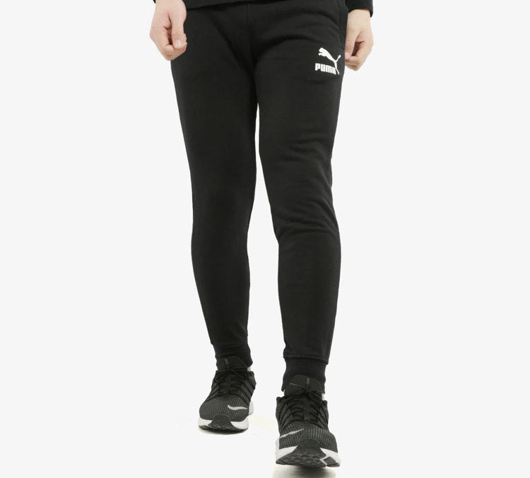 PUMA Regular Track Sweatpants 'Black White' 595894-01