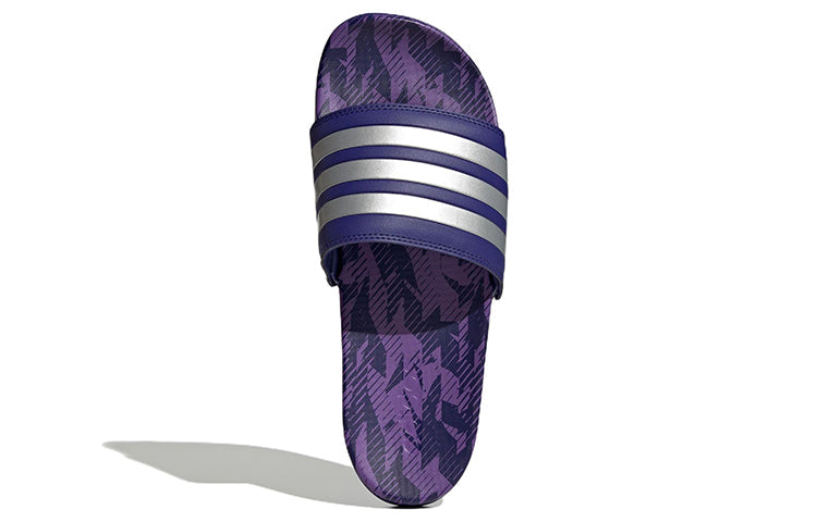adidas Adilette Comfort Slide 'Legacy Indigo Silver Metallic' GX7219