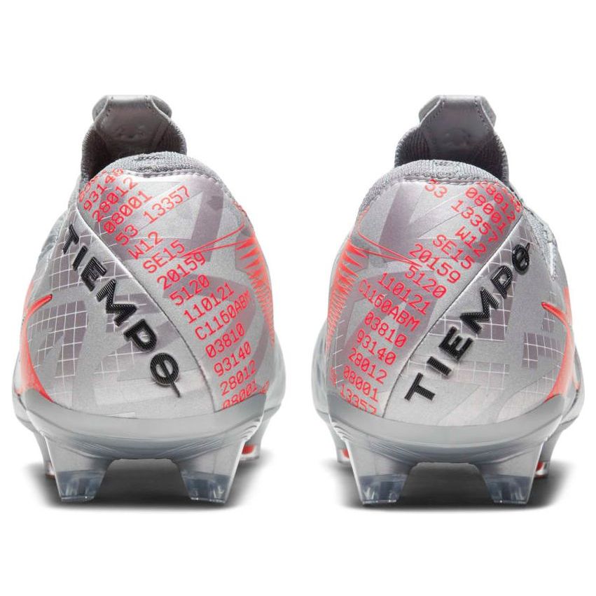 Nike Tiempo Legend 8 Elite FG 'Metallic Grey Crimson' CW0518-906