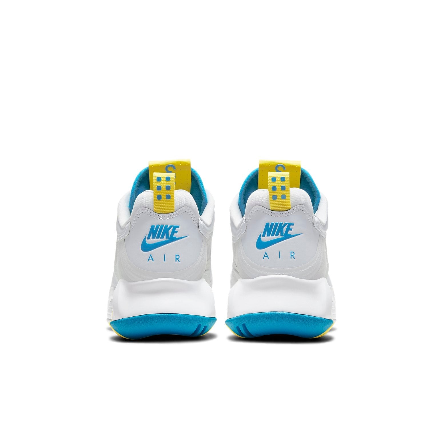 (GS) Air Jordan Air Max 200 'Grey Blue Yellow' CD5161-004