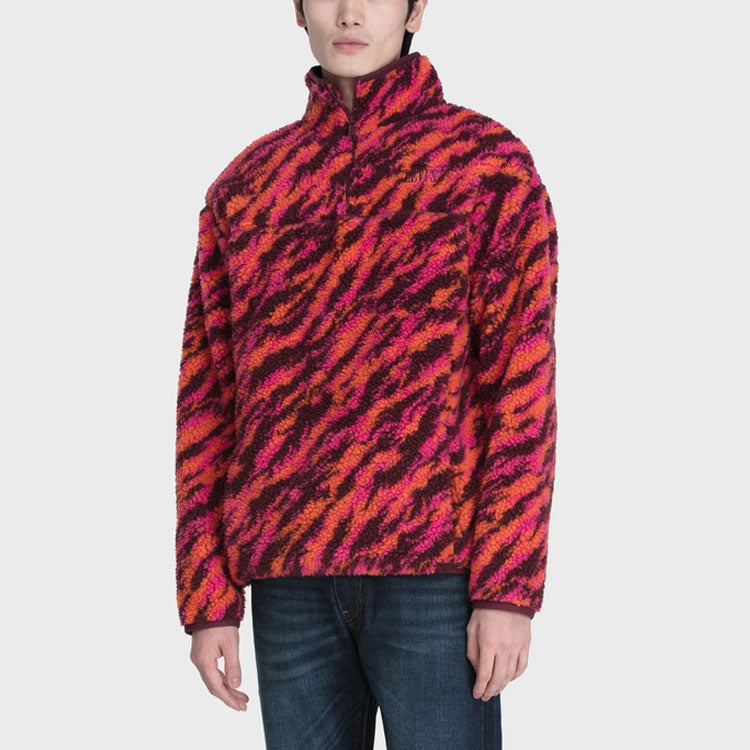 Men's Levis Stand Collar Pullover Red 18197-0000