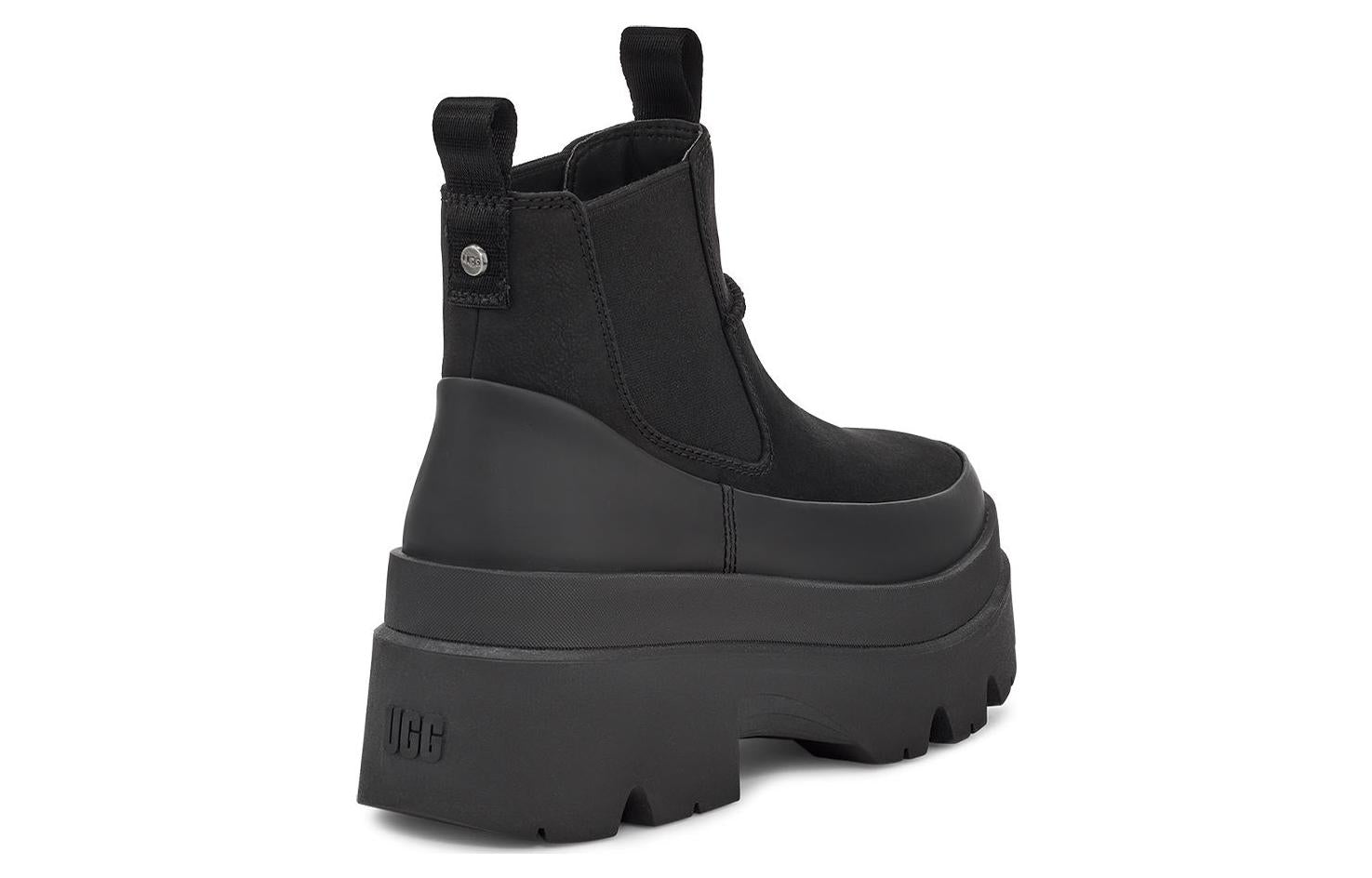 (WMNS) UGG Brisbane Chelsea Boot 'Black' 1143842-BLK