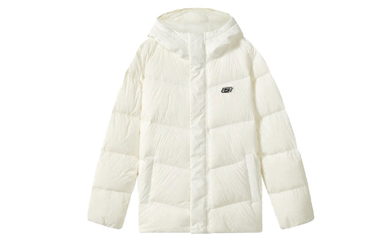 Skechers Colorful Casual Series Solid Logo Hooded Down Jacket 'Multi-Color' L422U072