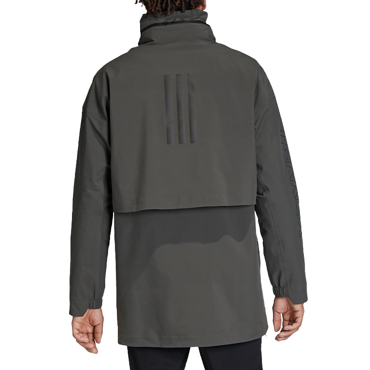 adidas Myshelter 3IN1 Outdoor Multifunction Long Sleeves Jacket Brown FP8452