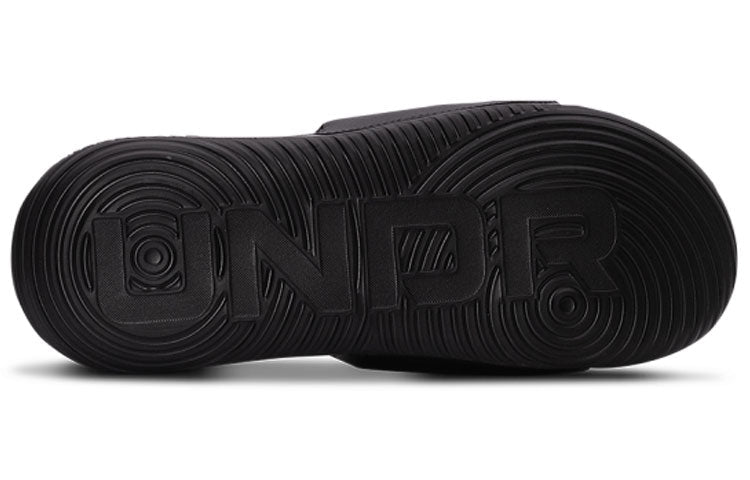 Under Armour Ansa Fixed Slide 'Black White' 3023761-004
