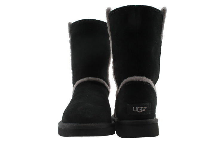 (WMNS) UGG Classic Short Spill Seam 1098078-BLK