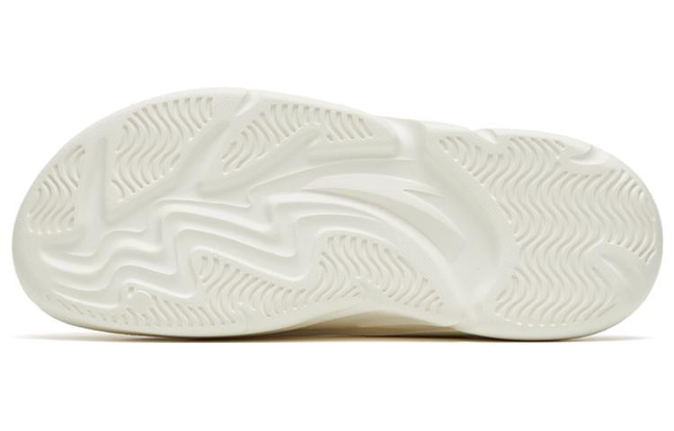(WMNS) ANTA Fluffy Slippers 'White' 922326993-3