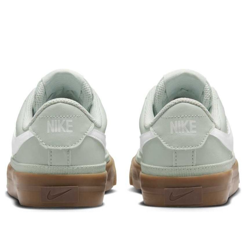 (GS) Nike Court Legacy 'Light Silver Gum Dark Brown White' DA5380-006