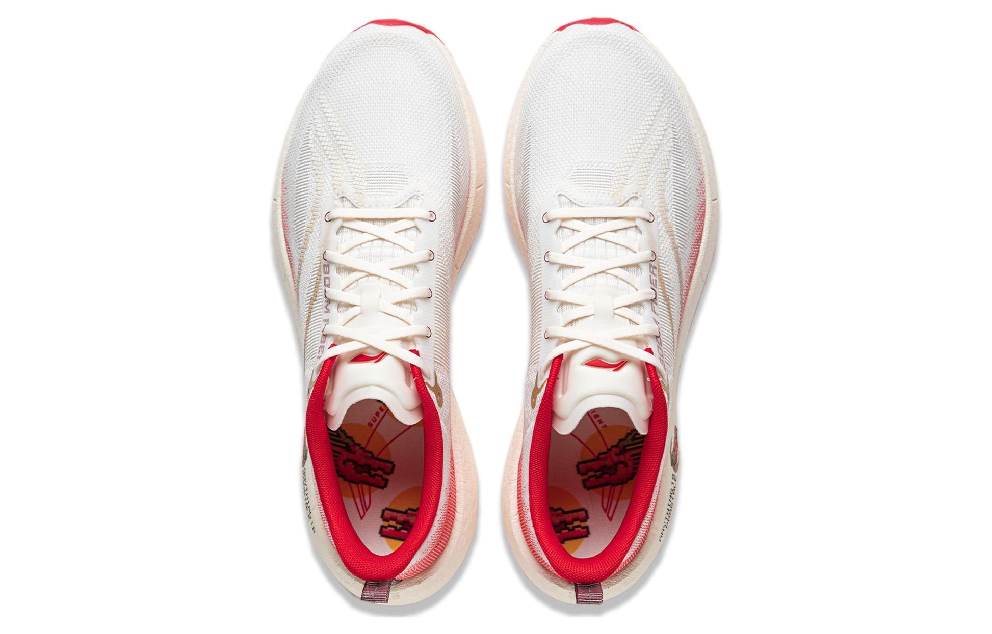 (WMNS) Li-Ning Superlight 21 'White Red' ARBU002-44