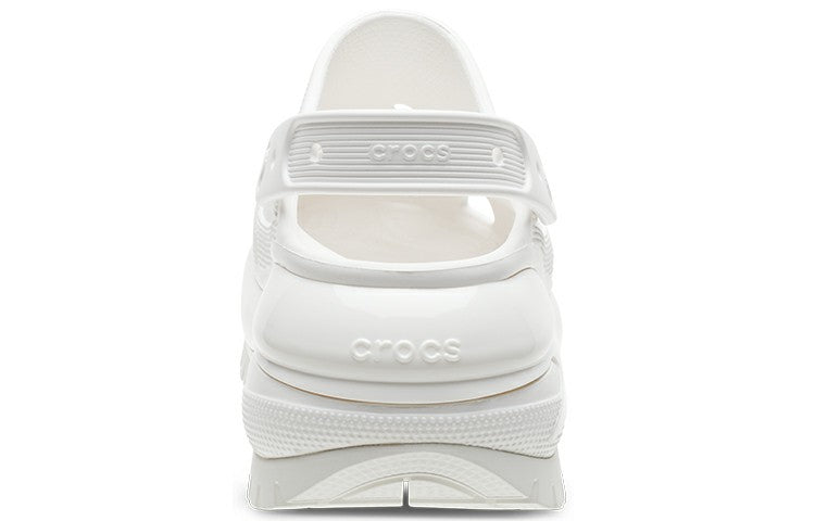 (WMNS) Crocs Classic Mega Crush Clog 'White' 207988-100