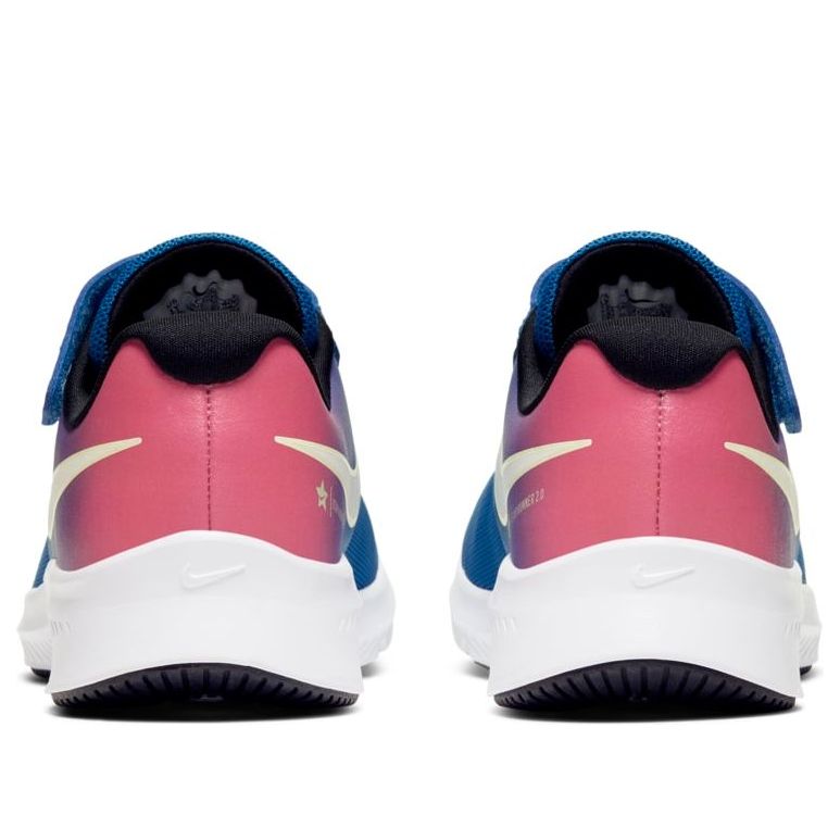 (PS) Nike Star Runner 2 D2N 'Blue Red' CJ2095-400