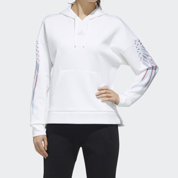 (WMNS) adidas W MIC GFX SWEAT White GG0771