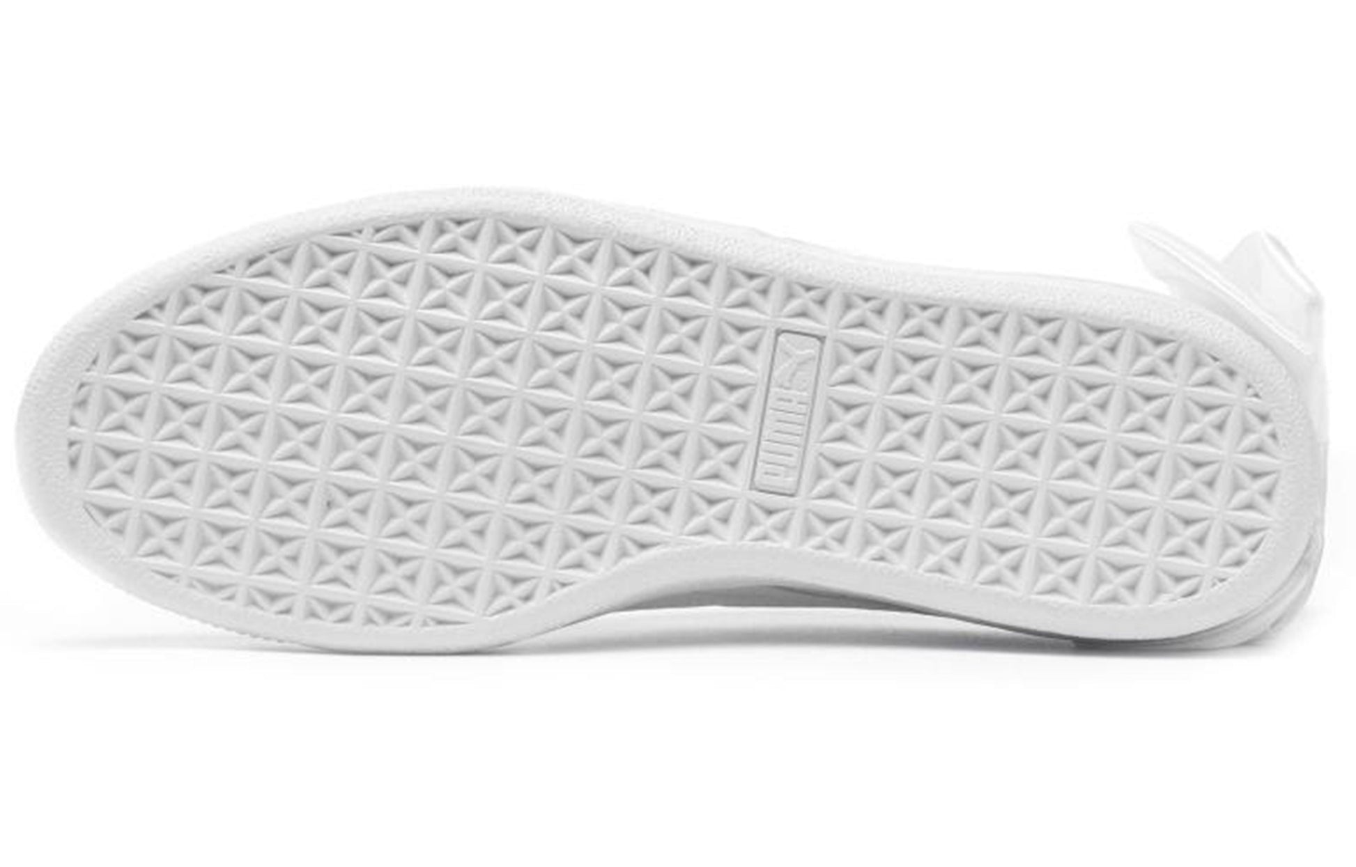 (WMNS) PUMA Basket Bow 'Triple White' 367319-01