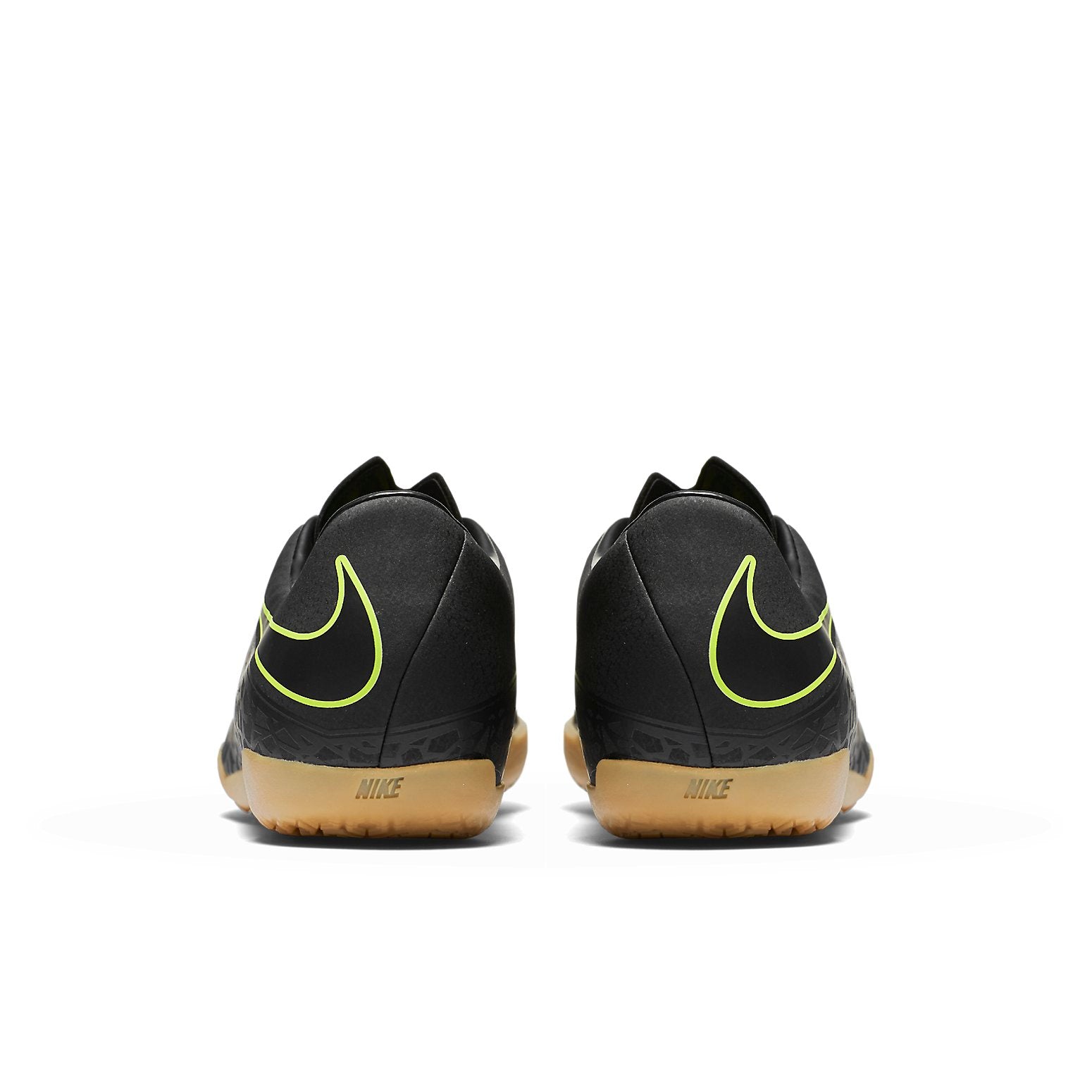 Nike HypervenomX Phelon 2 IC Indoor Court Soccer Cleats/Football Boots Black Green 749898-009