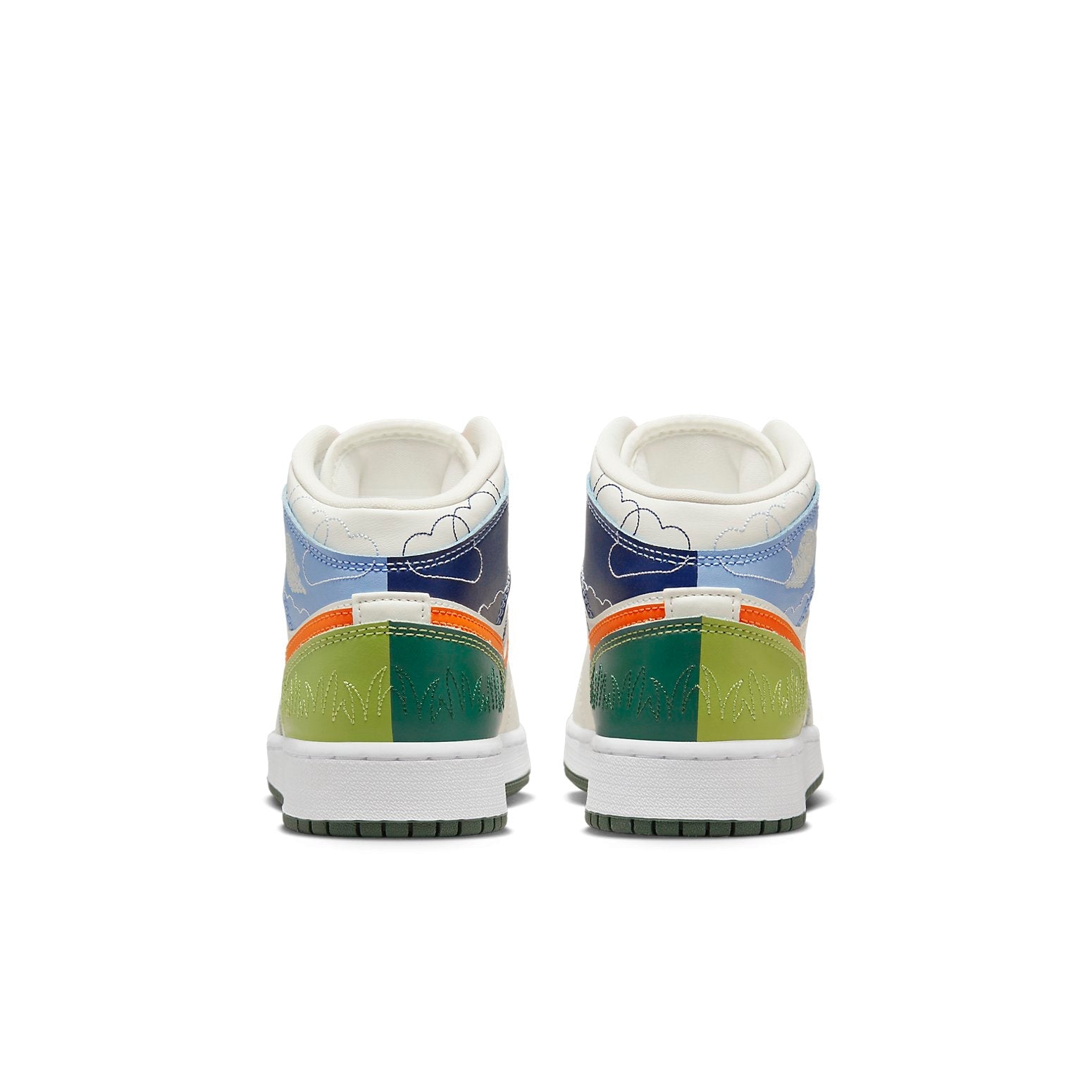 (GS) Air Jordan 1 Mid SE 'Stitch' DX2462-100