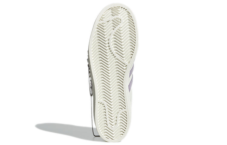(WMNS) adidas originals Superstar SneakersShoes 'White Purple' GZ3389