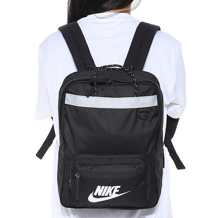 Nike mini Small schoolbag Large logo Athleisure Casual Sports Student schoolbag backpack Black BA5927-010