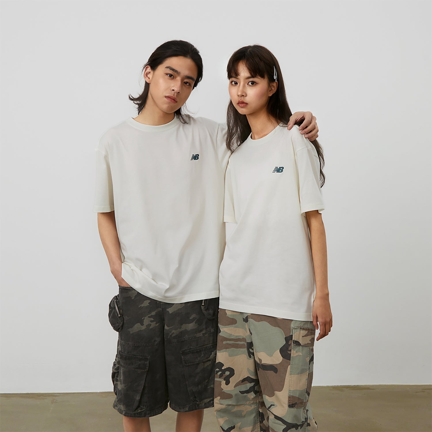 New Balance NB Athletics T-Shirt Asia Sizing 'White' AMT42315-CIC