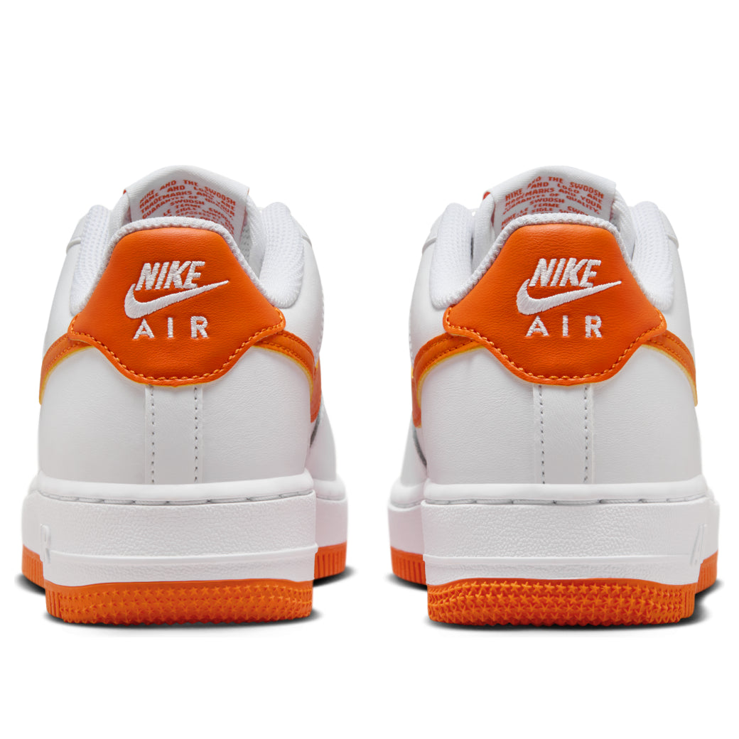 (GS) Nike Air Force 1 'White Safety Orange' FV5948-113