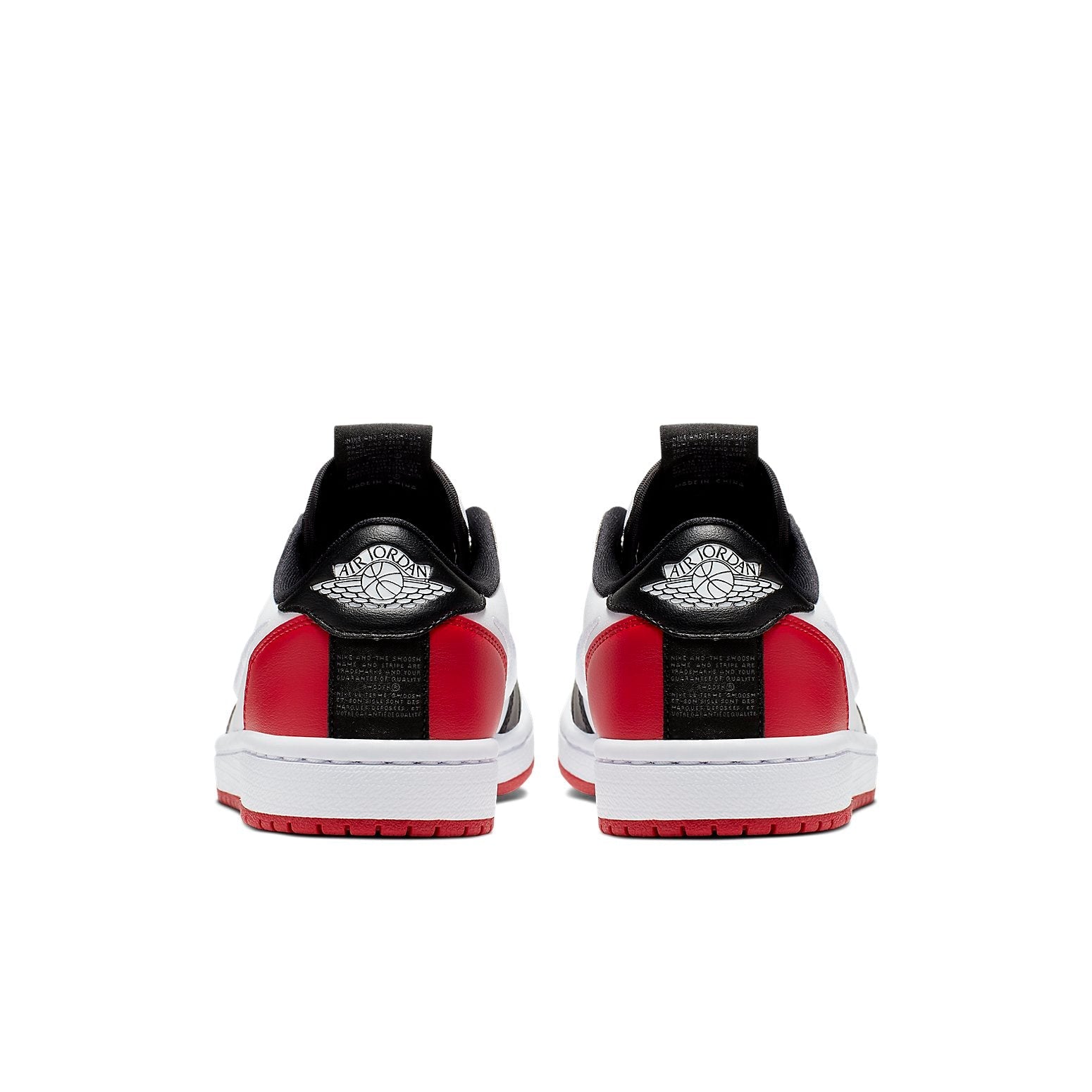 (WMNS) Air Jordan 1 Low Slip 'Black Toe' AV3918-102
