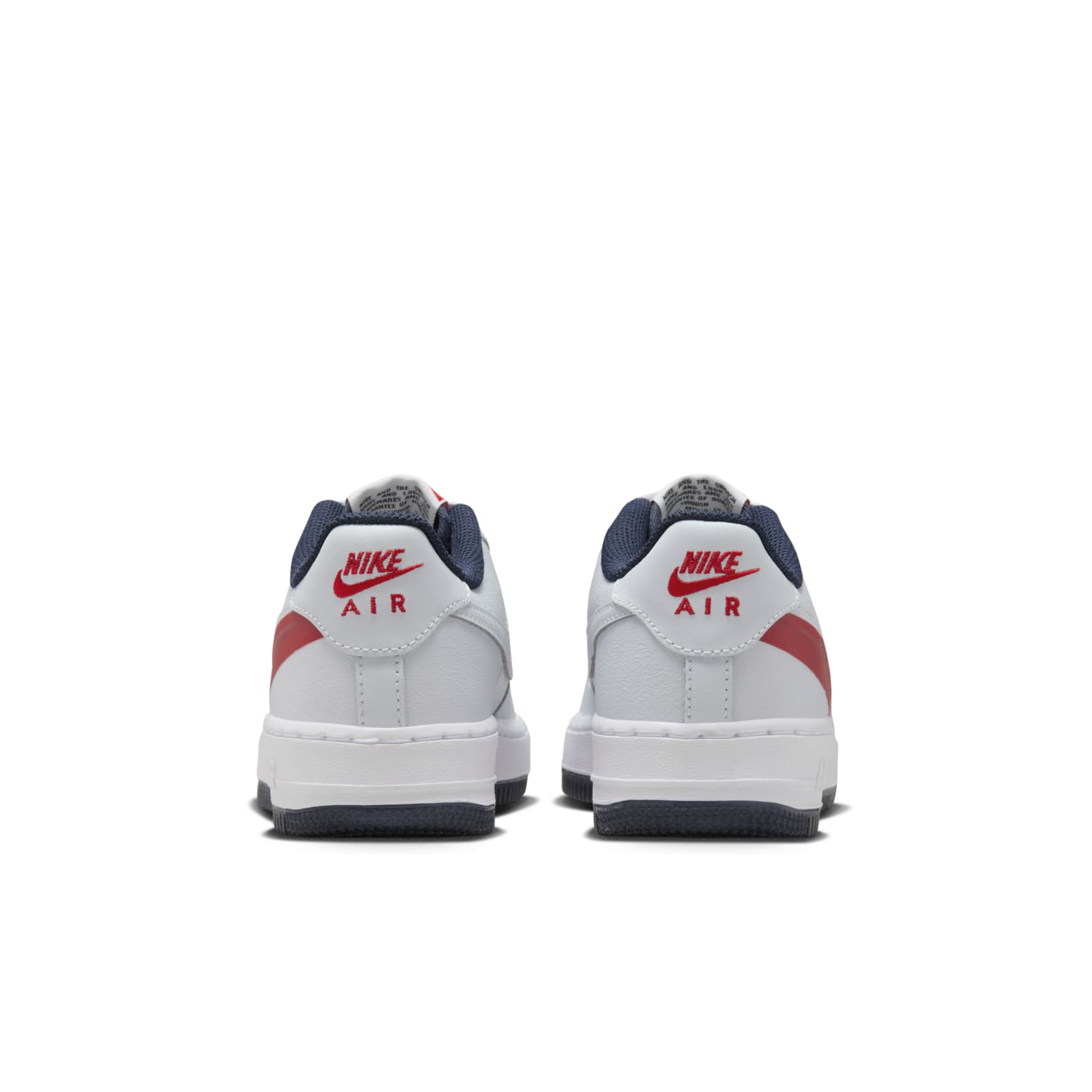 (GS) Nike Air Force 1 LV8 4 'Pure Platinum University Red' FQ4118-001