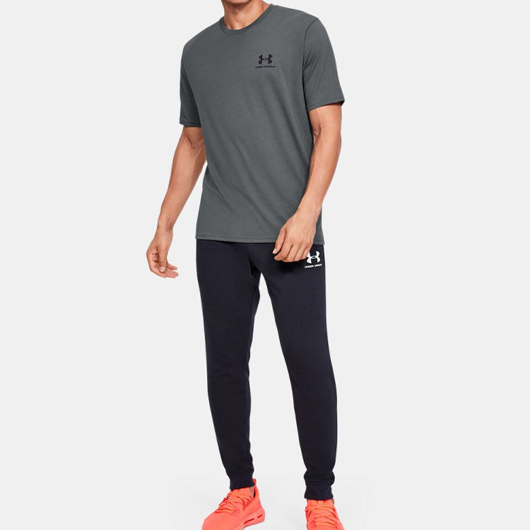 Under Armour Unisex Sportstyler Logo Printing Tee Gray 1326799-012