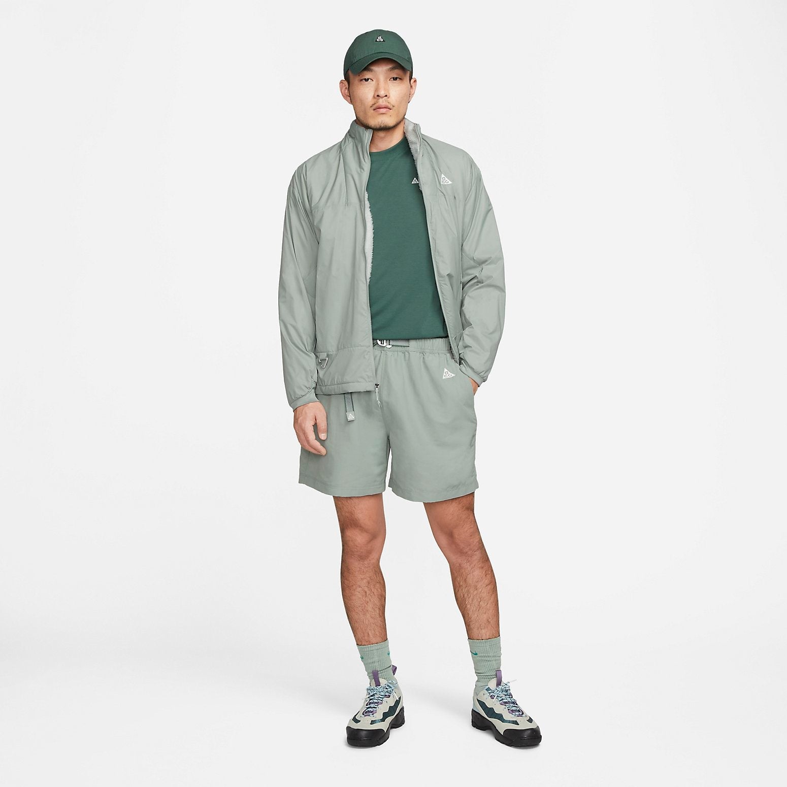 Nike Dri-FIT ACG Goat Rocks Long-Sleeve Top ' Faded Spruce' DO9270-309
