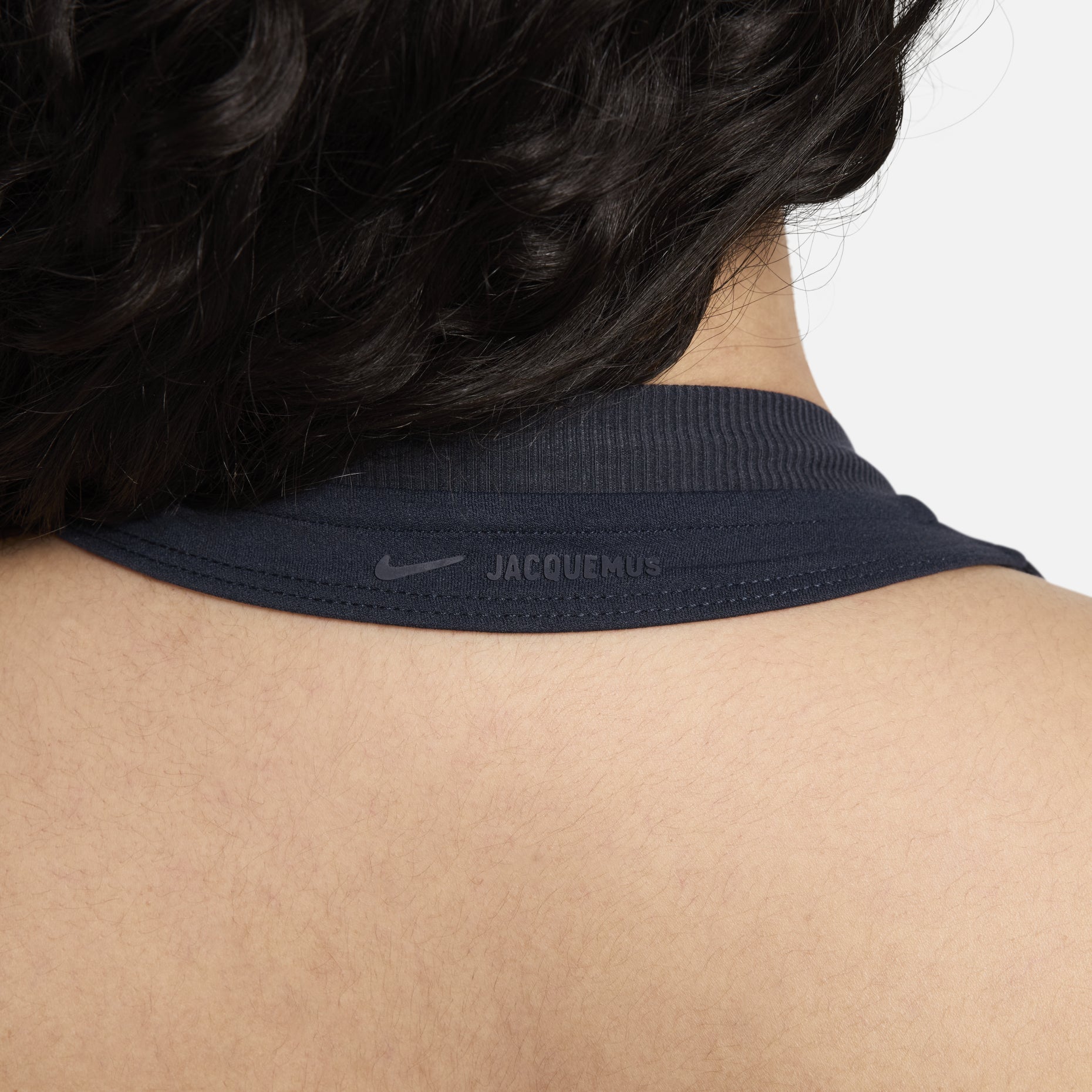 (WMNS) Nike x Jacquemus Halter Top Asia Sizing 'Dark Obsidian' FJ3150-475