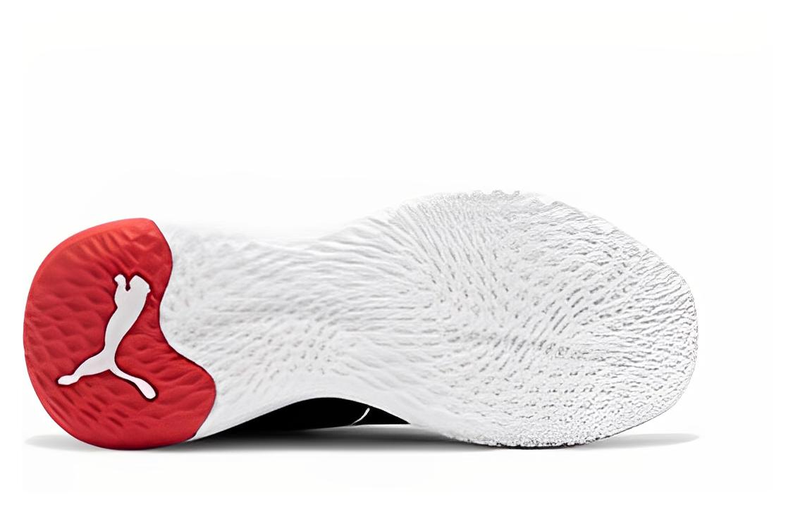 PUMA Playmaker 'Black White Red' 385841-01
