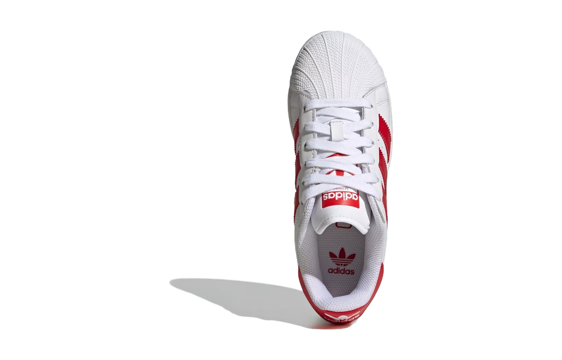 (GS) adidas Superstar XLG 'White Scarlet' IF0551