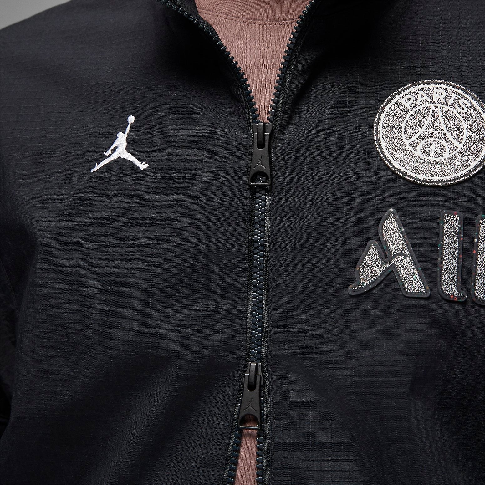 Air Jordan Paris Saint-Germain Anthem Jacket 'Black' DM3090-010