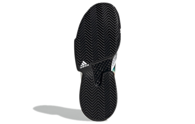 adidas SoleCourt 'White Black Silver Metallic' GX9065