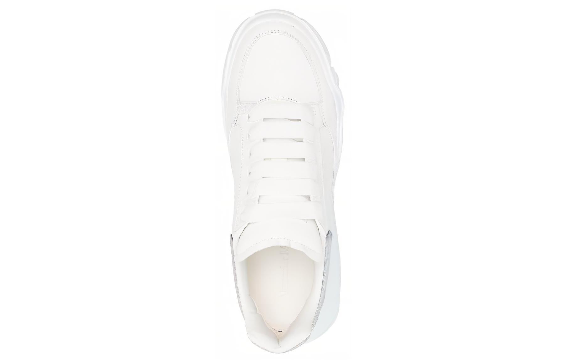 (WMNS) Alexander McQueen Court Sneakers 'White Multi' 733025WID619487
